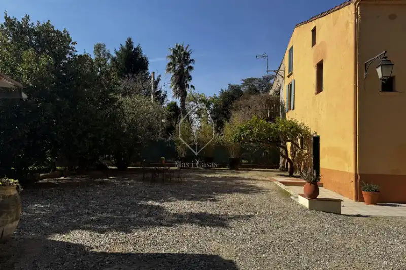 Jardín de Casa o chalet en venta en Agullana con Calefacción, Jardín privado y Amueblado