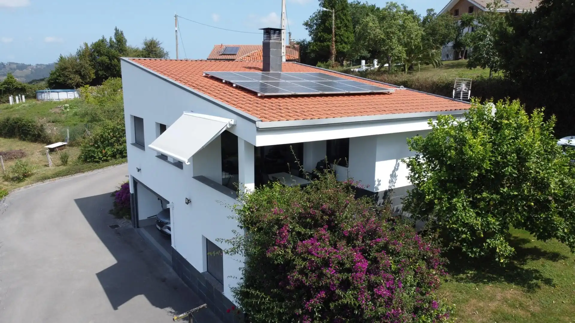 Vista exterior de Casa o chalet en venta en Siero con Calefacción, Jardín privado y Terraza