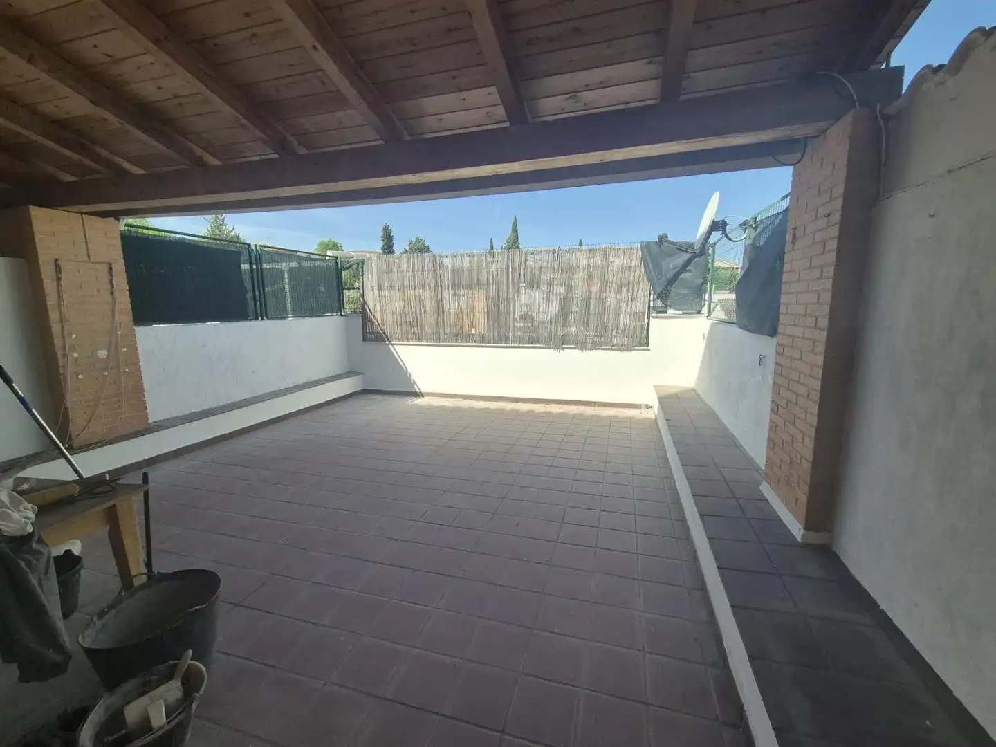 Terrassa de Casa adosada de lloguer en Méntrida amb Calefacció i Piscina comunitària