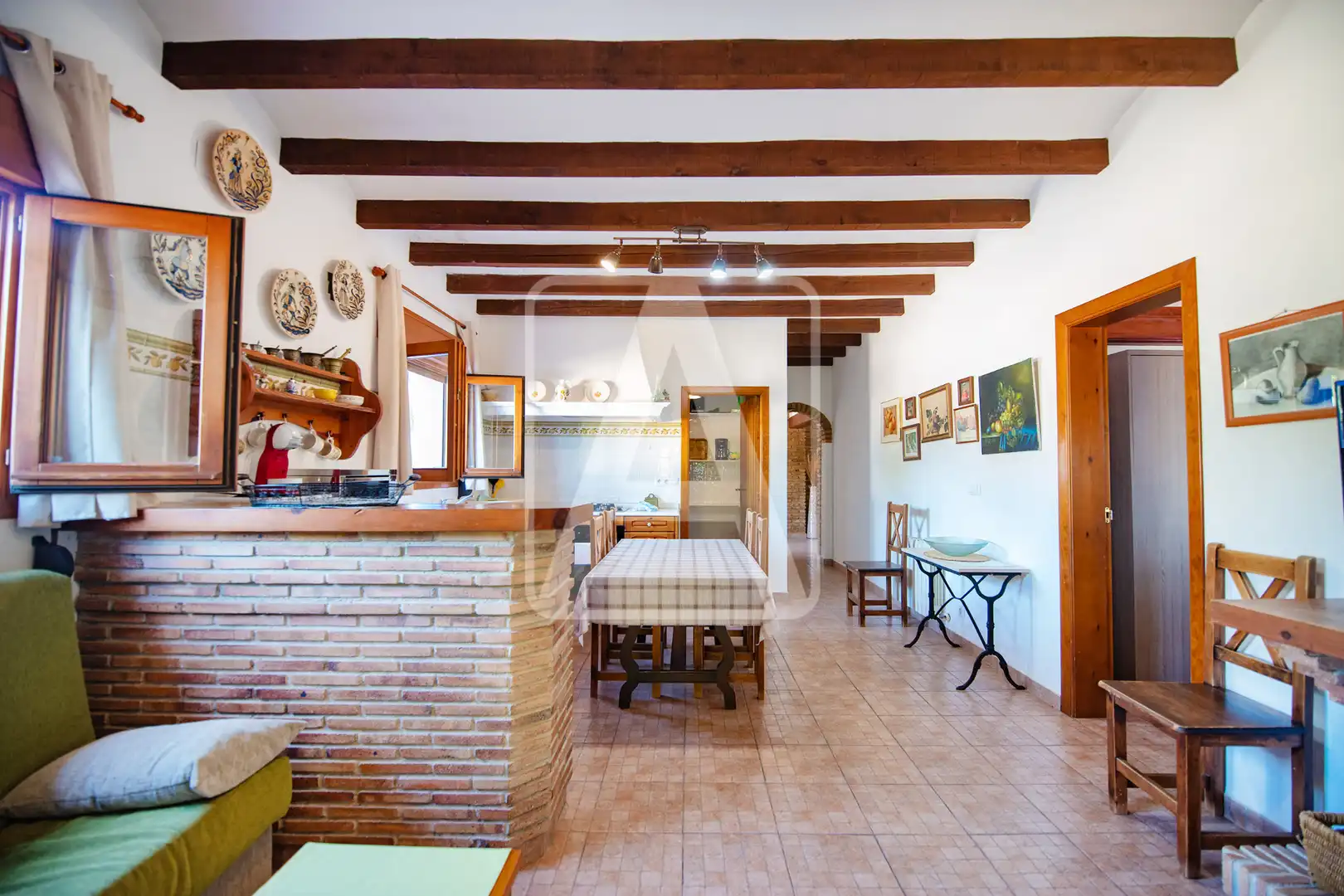 Cocina de Casa o chalet en venta en Teulada con Aire acondicionado, Calefacción y Jardín privado