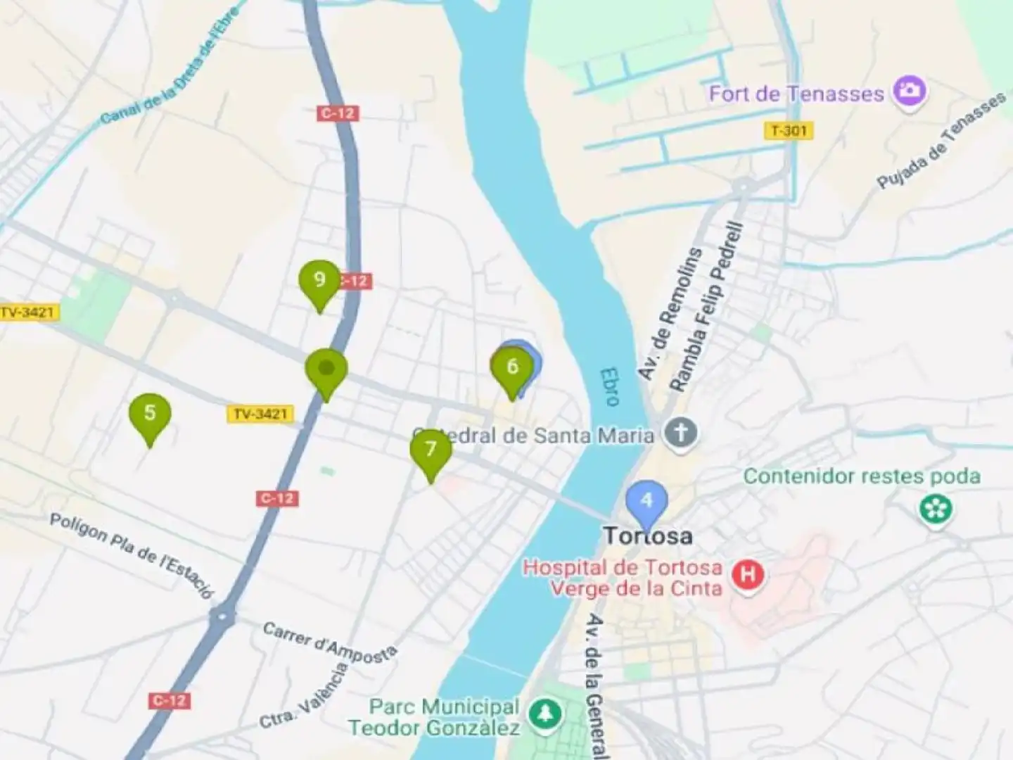 Vista exterior de Piso en venta en Tortosa