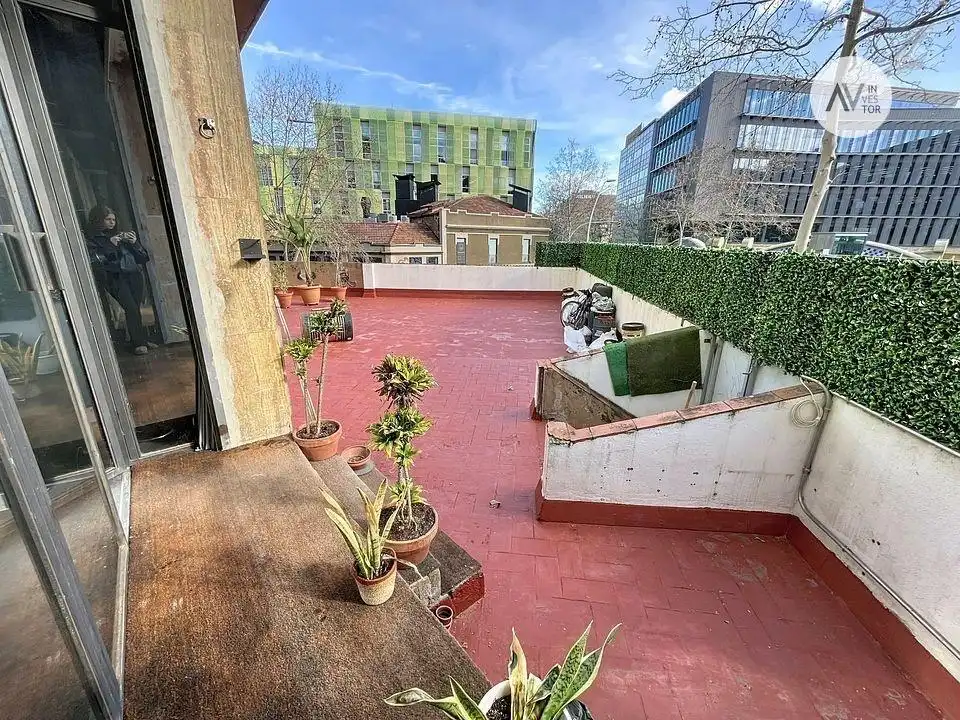 Terraza de Oficina de alquiler en Barcelona con Terraza y Amueblado