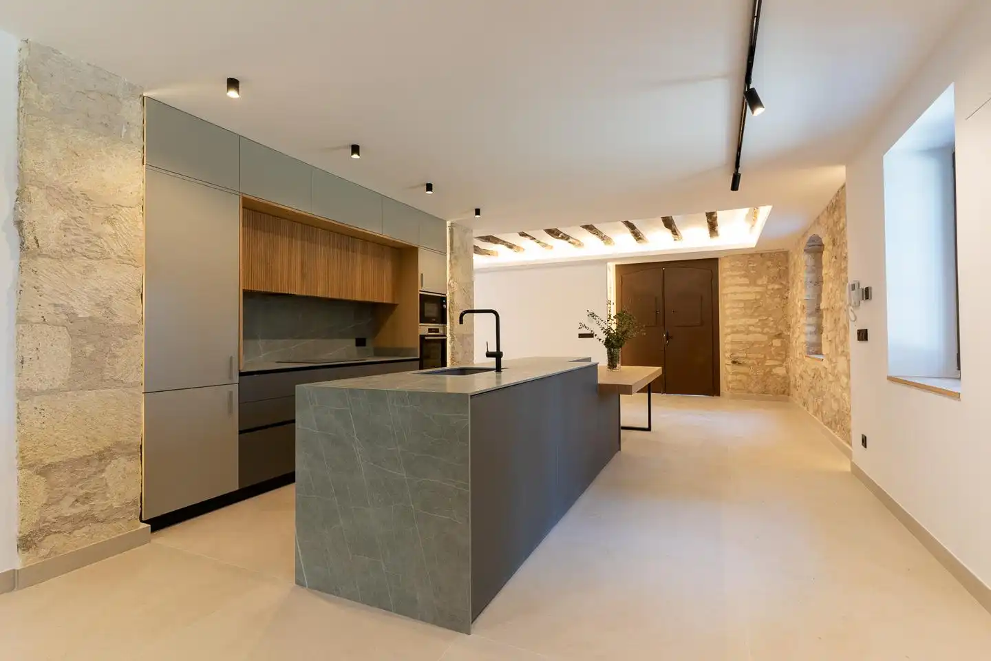 Cocina de Casa o chalet en venta en Cocentaina con Aire acondicionado, Jardín privado y Terraza