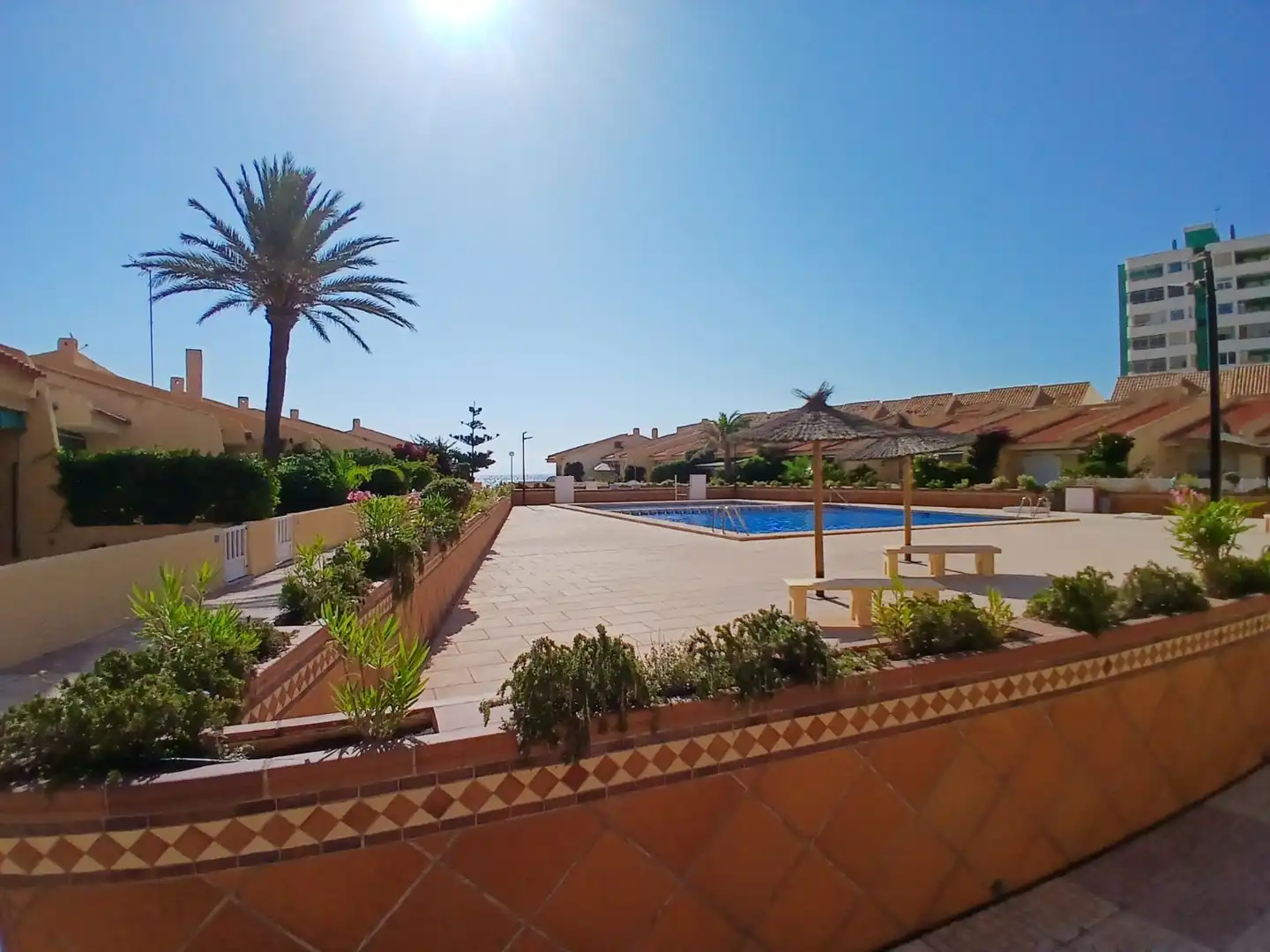 Swimming pool of Houses for rent in La Manga del Mar Menor  with Air Conditioner, Heating and Terrace