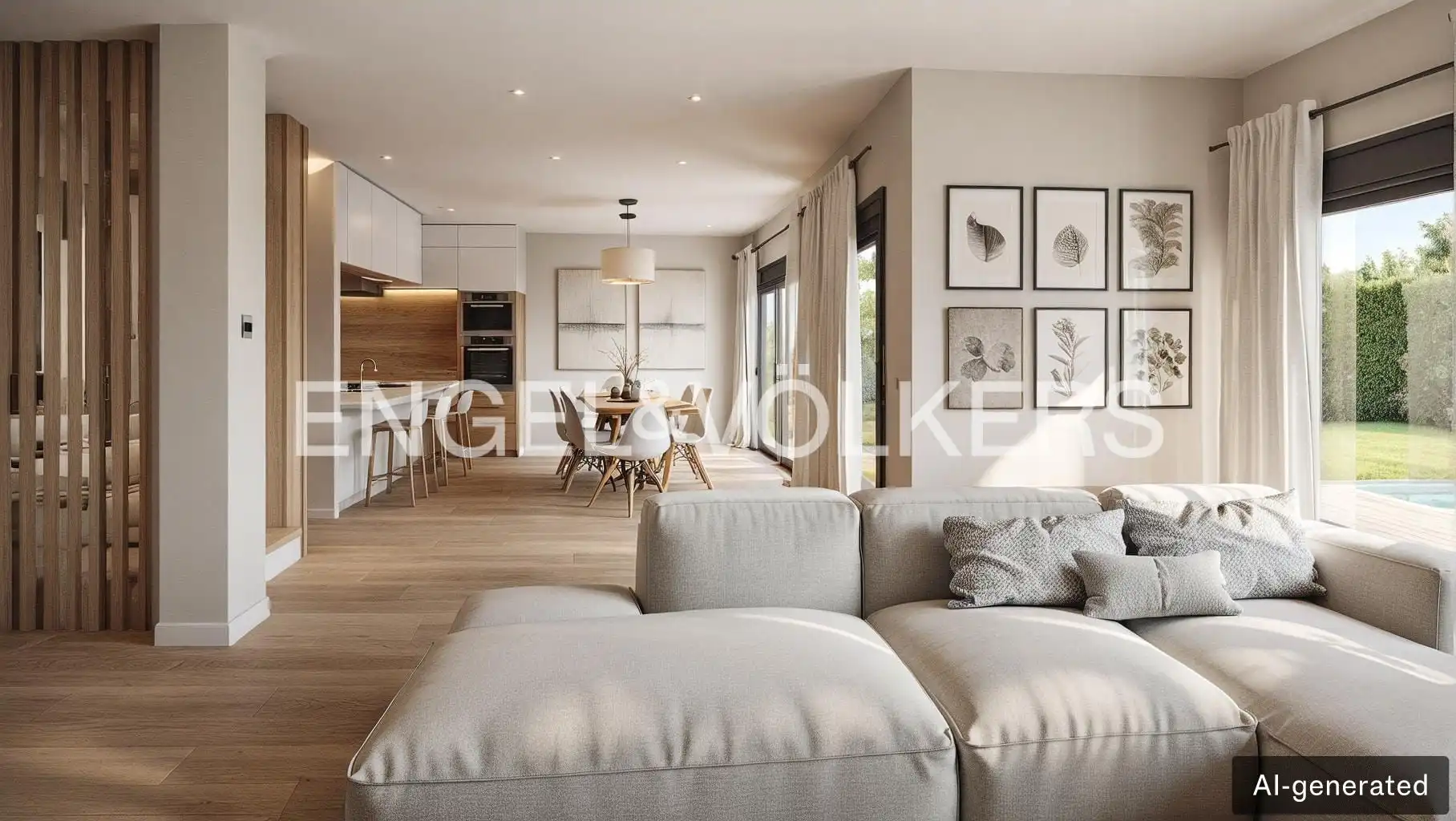 Sala de estar de Casa adosada en venta en Moncloa - Aravaca