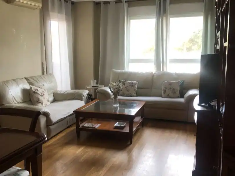 Sala de estar de Piso en venta en Boadilla del Monte con Aire acondicionado, Terraza y Balcón