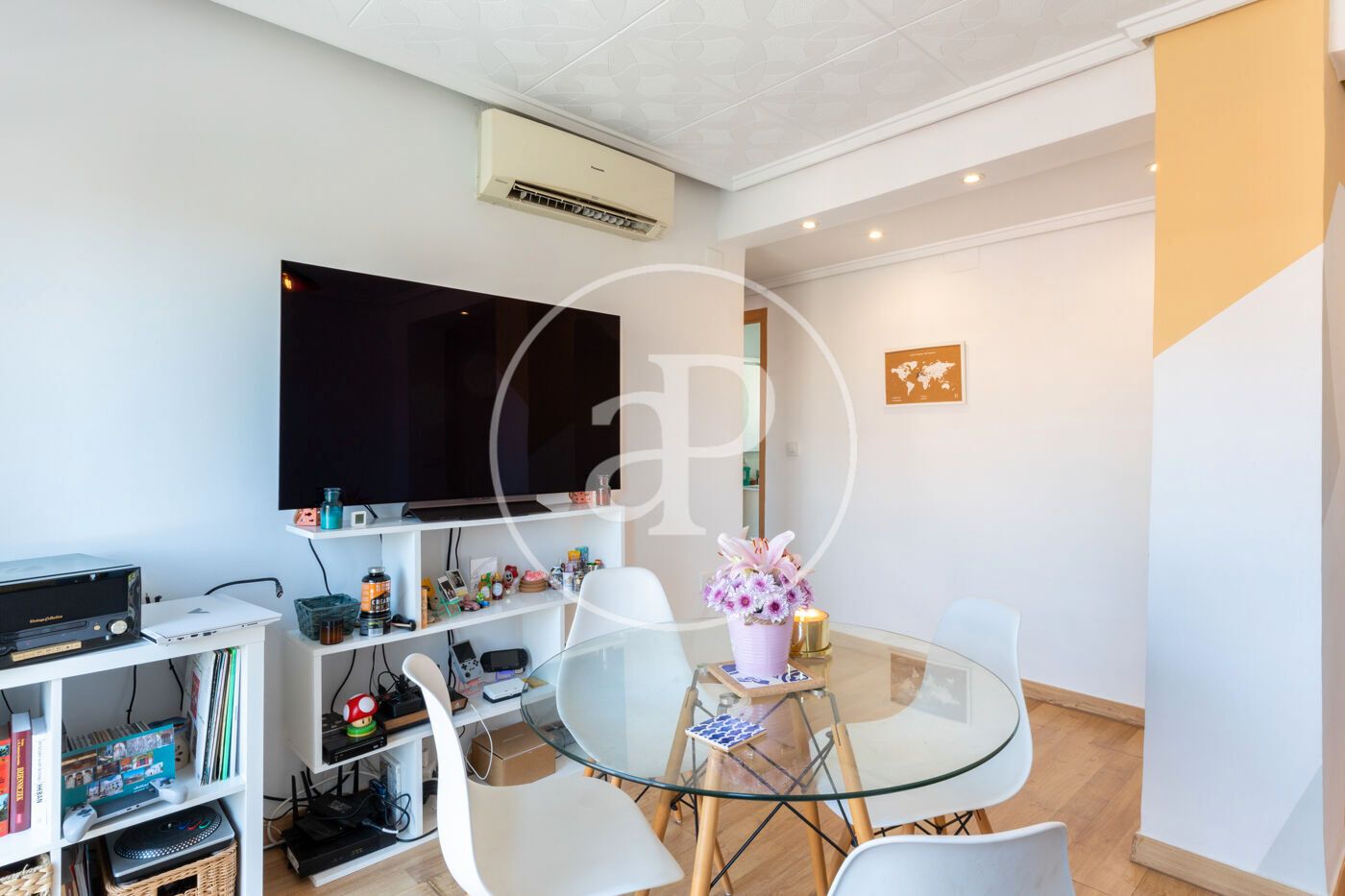 Living room of Flat for sale in  Valencia Capital  with Air Conditioner, Heating and Terrace