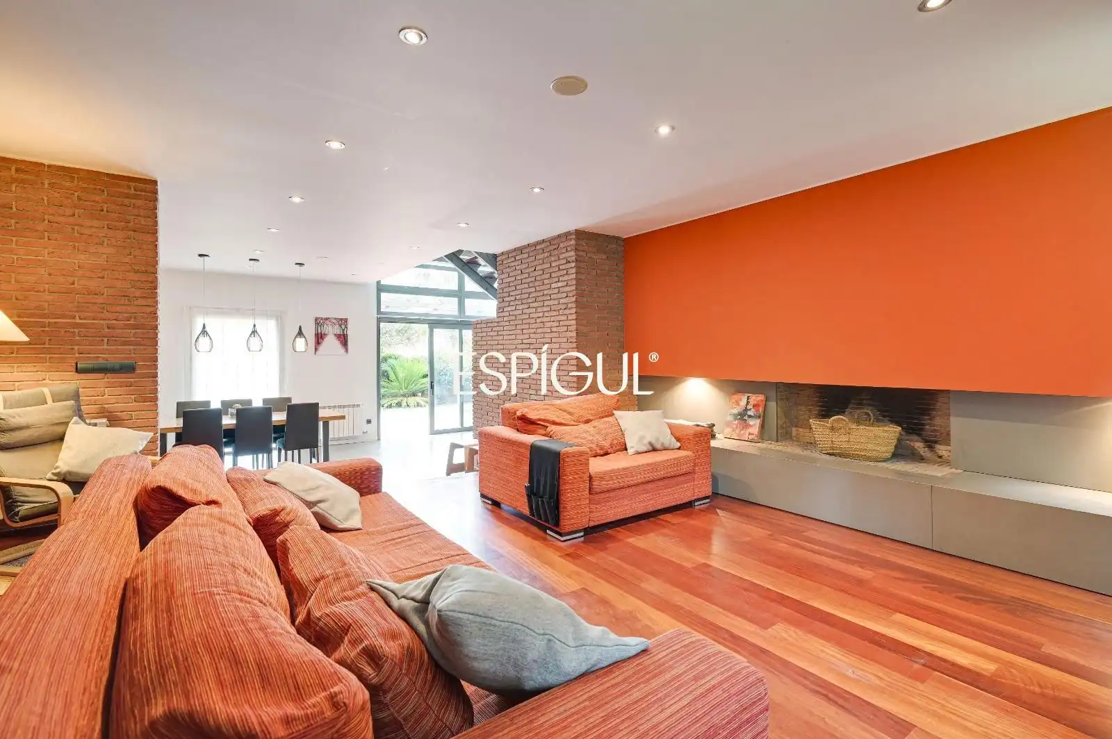 Sala de estar de Casa o chalet en venta en Sant Gregori con Aire acondicionado, Calefacción y Parquet