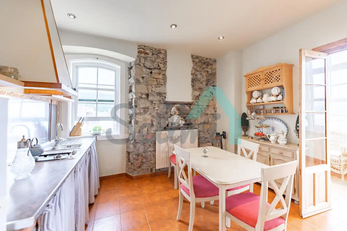 Cocina de Piso en venta en Muros de Nalón con Calefacción y Parquet
