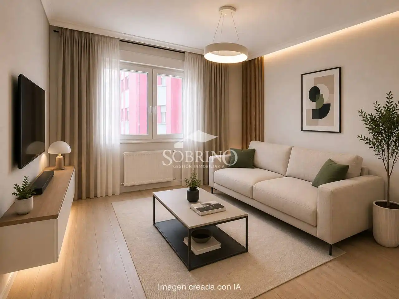 Wohnzimmer von Wohnungen zum Verkauf in Llanes mit Heizung