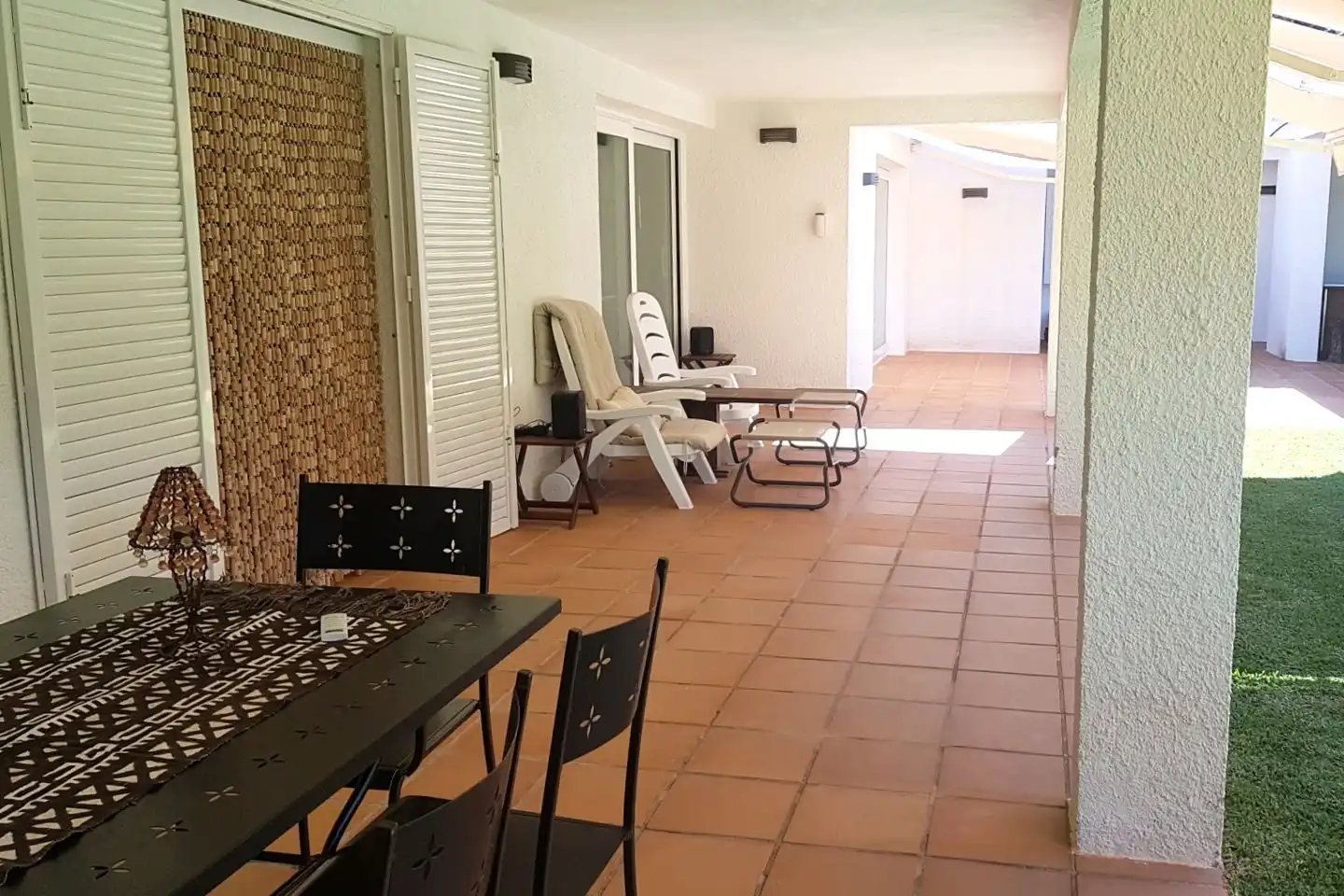 Terrassa de Casa o xalet en venda en L'Ametlla de Mar  amb Aire condicionat, Jardí privat i Terrassa