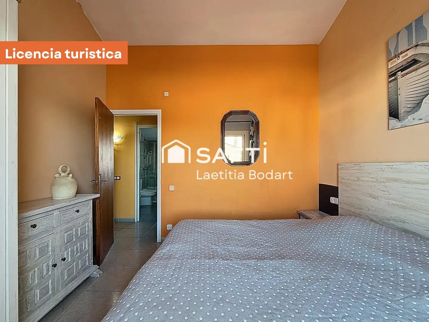 Habitación de Casa adosada en venta en Empuriabrava con Aire acondicionado, Calefacción y Terraza