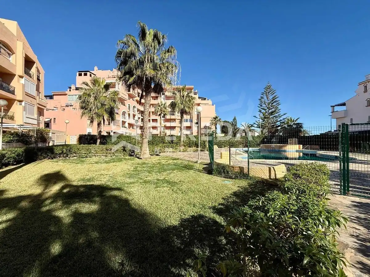 Vista exterior de Piso en venta en Roquetas de Mar con Jardín privado, Terraza y Balcón