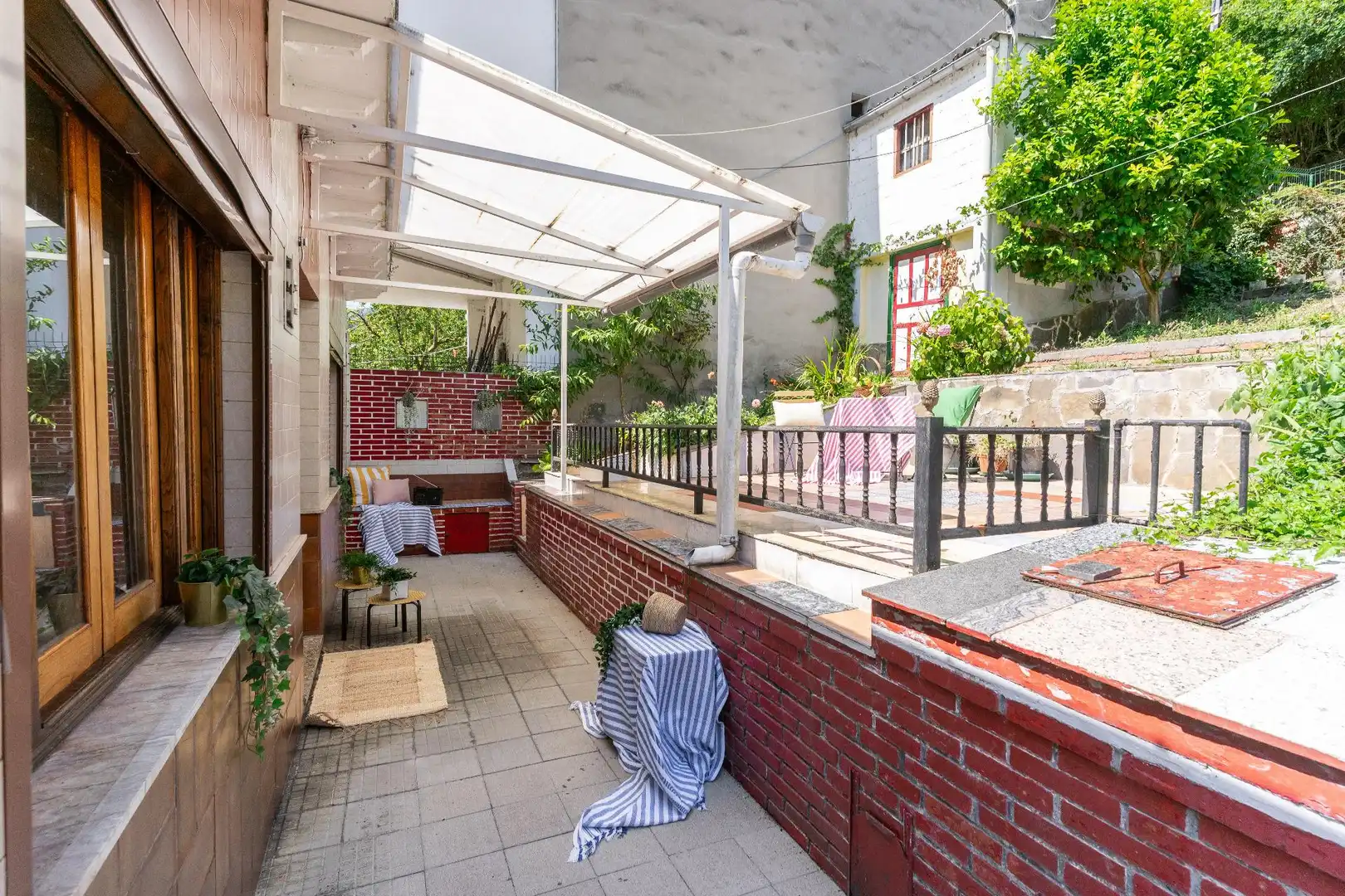 Terrasse von Haus oder Chalet zum Verkauf in Mieres (Asturias) mit Heizung, Privatgarten und Terrasse