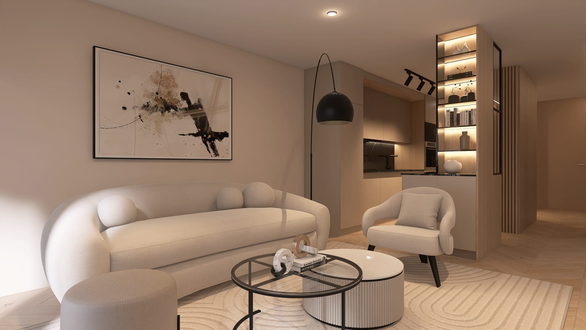 Living room of Flat for sale in Málaga Capital  with Air Conditioner, Heating and Terrace