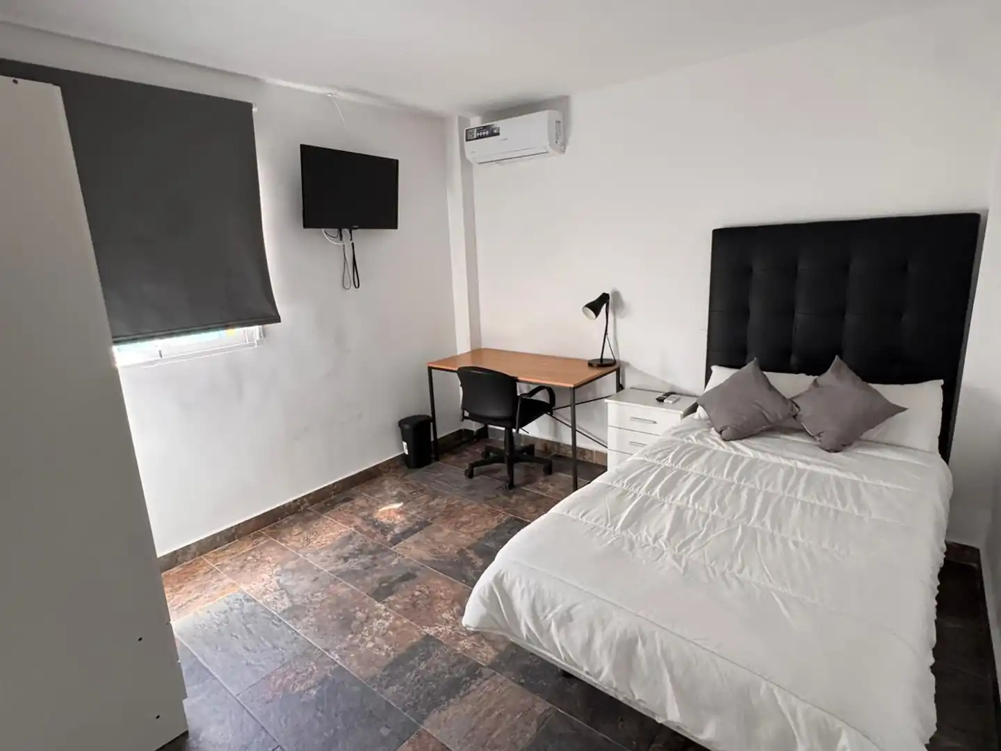 Bedroom of Flat for rent in Murcia  with Air Conditioner, Heating and Furnished