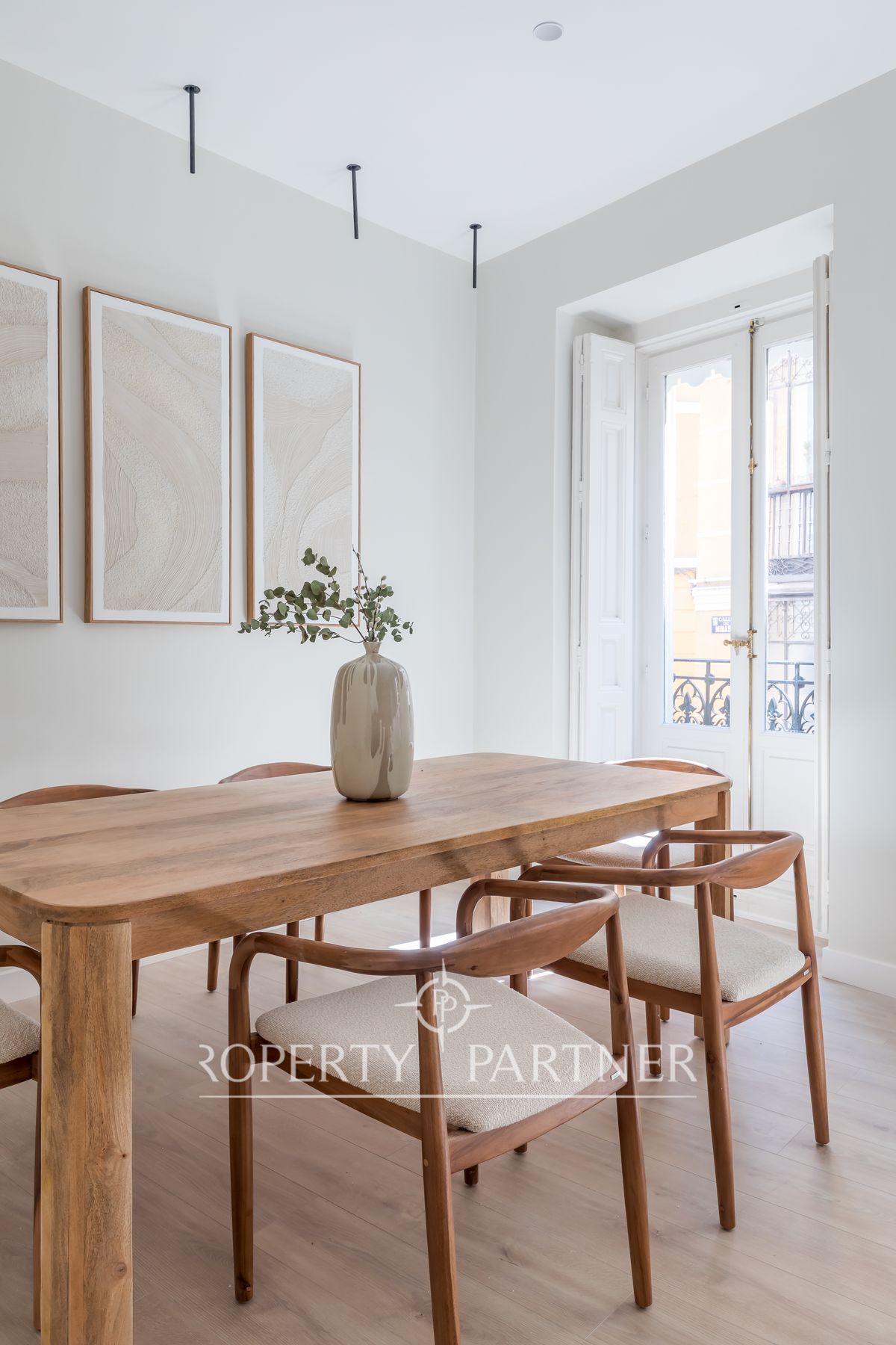 Menjador de Apartament en venda en  Madrid Capital amb Aire condicionat i Calefacció