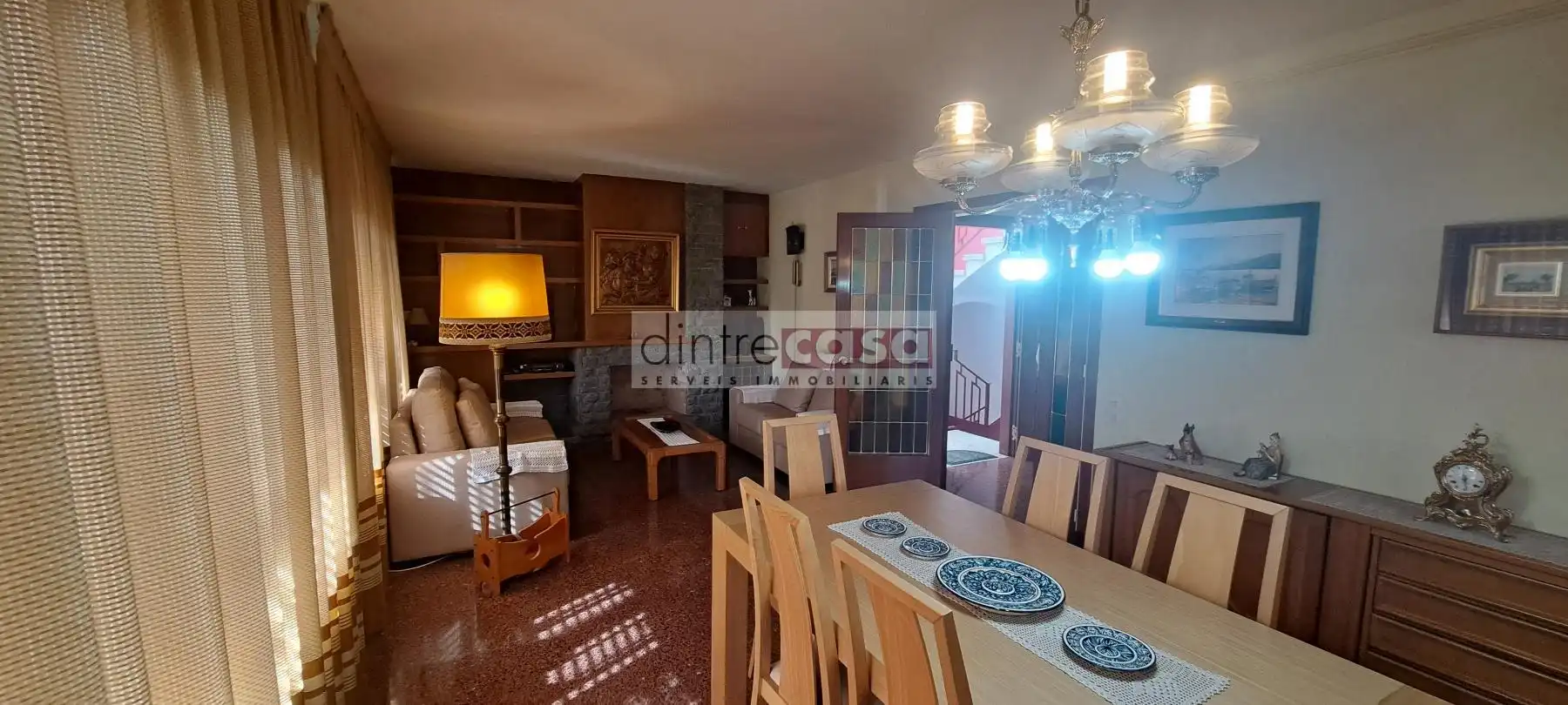 Sala d'estar de Casa o xalet en venda en Tordera amb Aire condicionat, Calefacció i Jardí privat