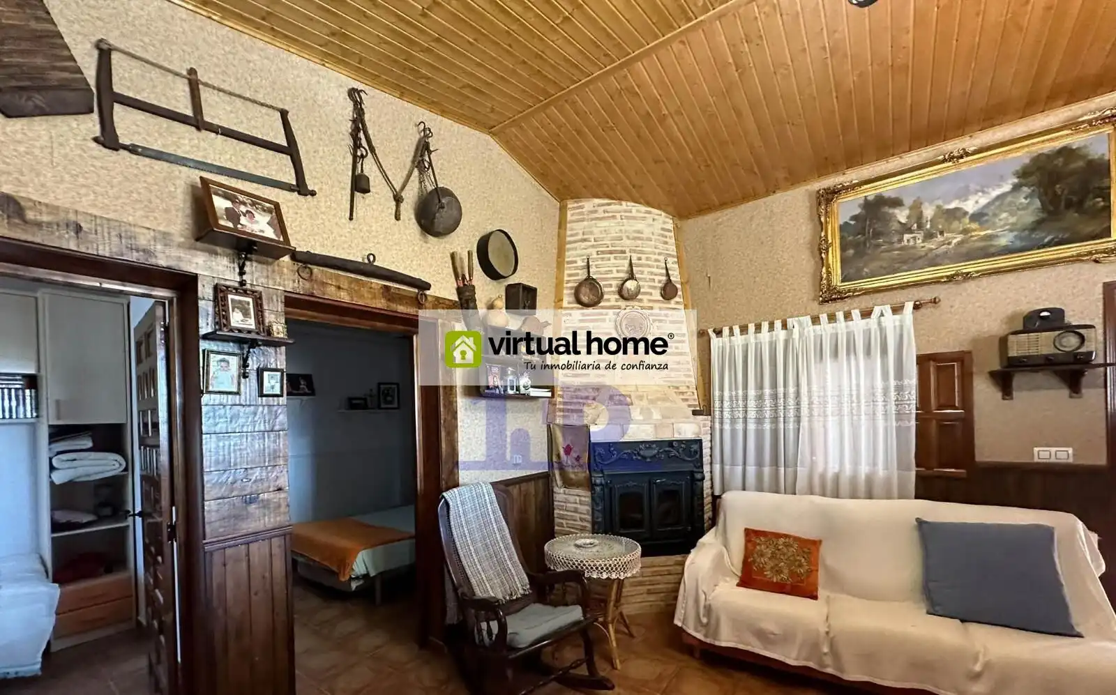 Sala de estar de Casa o chalet en venta en Cuenca con Aire acondicionado