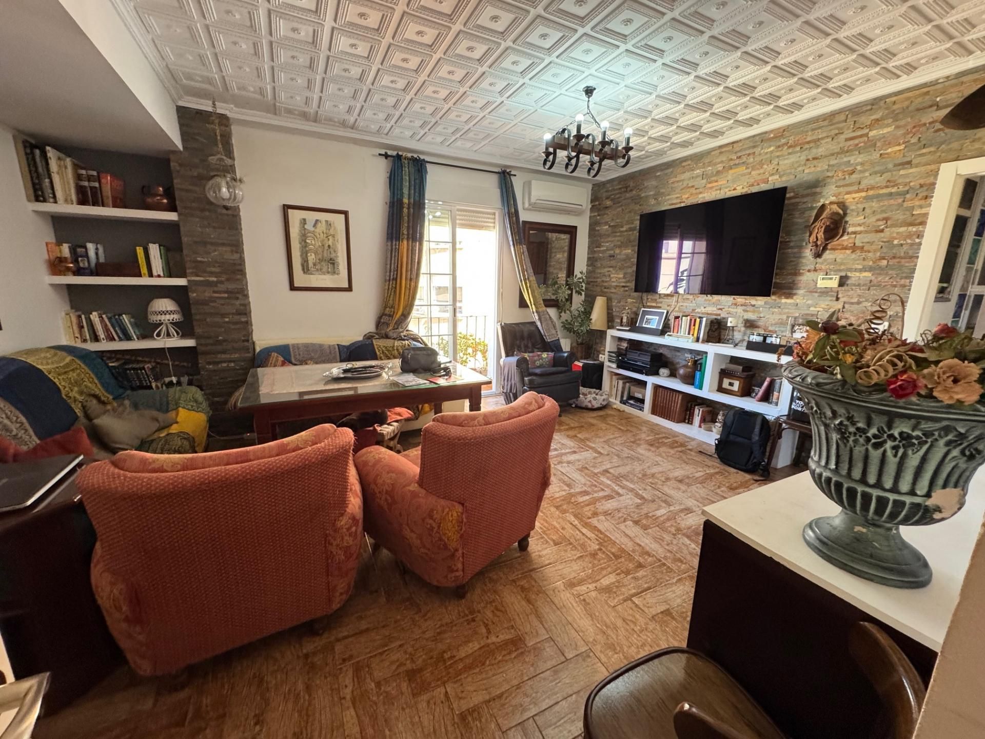 Sala de estar de Piso en venta en Badajoz Capital con Aire acondicionado, Calefacción y Terraza