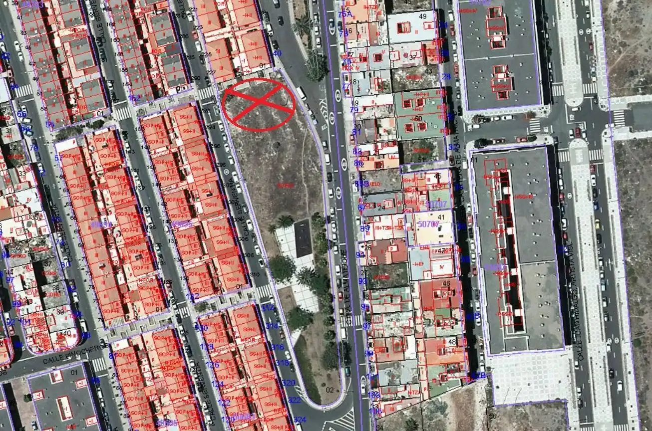 Vista exterior de Residencial en venda en Las Palmas de Gran Canaria