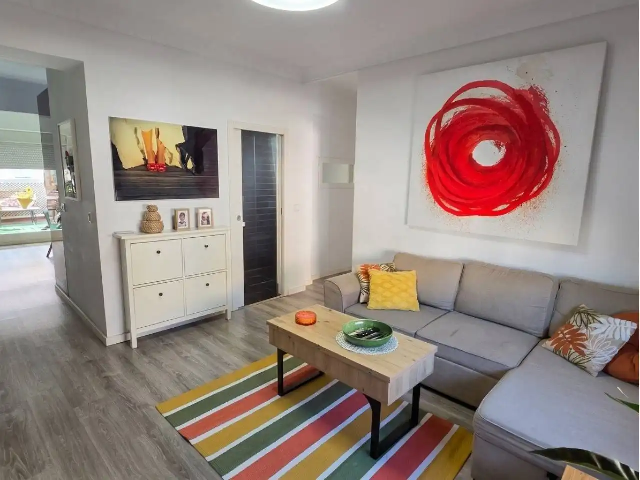 Sala de estar de Ático en venta en Valencia con Aire acondicionado, Calefacción y Terraza