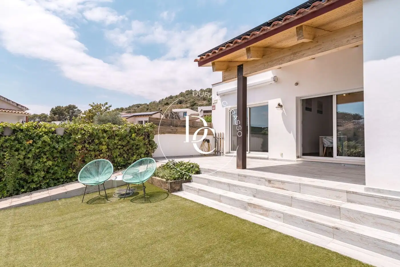 Terraza de Casa o chalet en venta en Sant Pere de Ribes con Aire acondicionado, Calefacción y Jardín privado