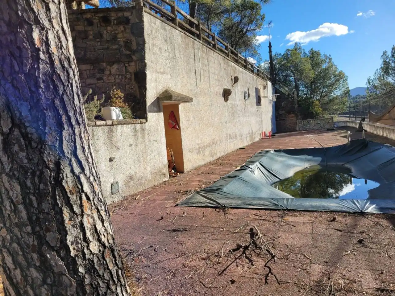 Piscina de Casa o xalet en venda en Vacarisses amb Aire condicionat, Jardí privat i Piscina