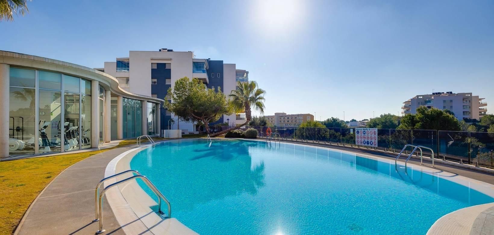 Swimming pool of Apartment for sale in Orihuela  with Air Conditioner, Private garden and Terrace