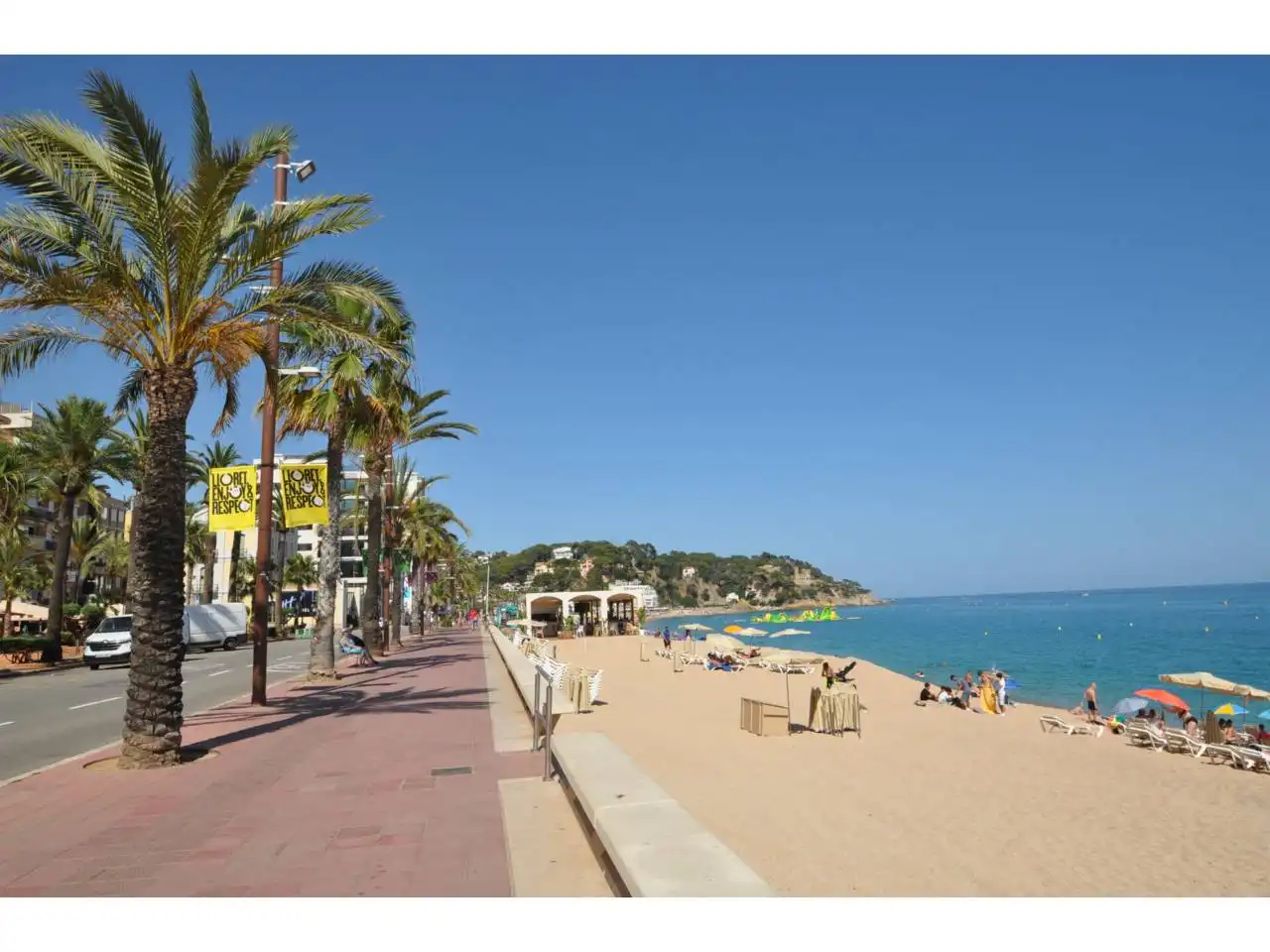 Vista exterior de Piso en venta en Lloret de Mar con Calefacción y Amueblado