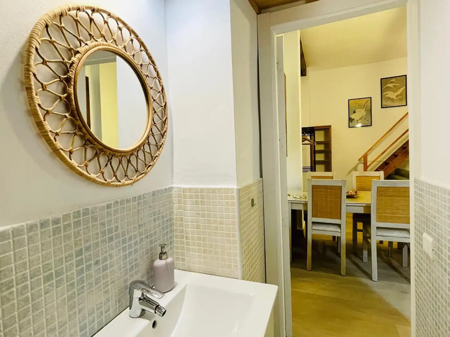 Badezimmer von Wohnungen zur Miete in Málaga mit Möbliert