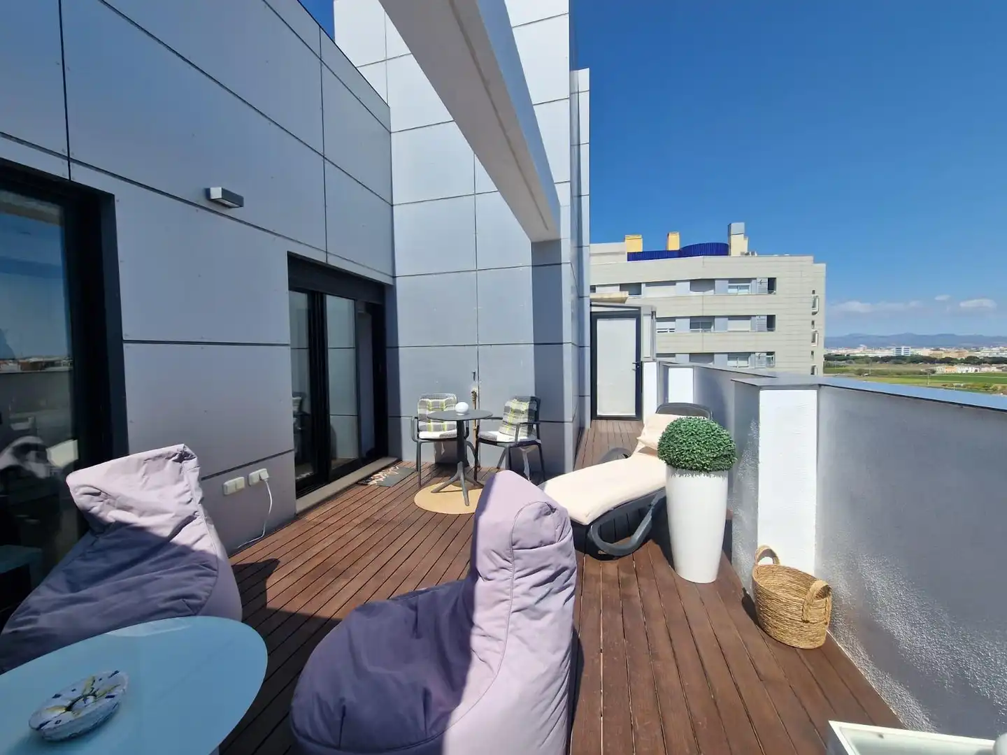 Terrassa de Loft de lloguer en Valencia amb Aire condicionat, Terrassa i Traster