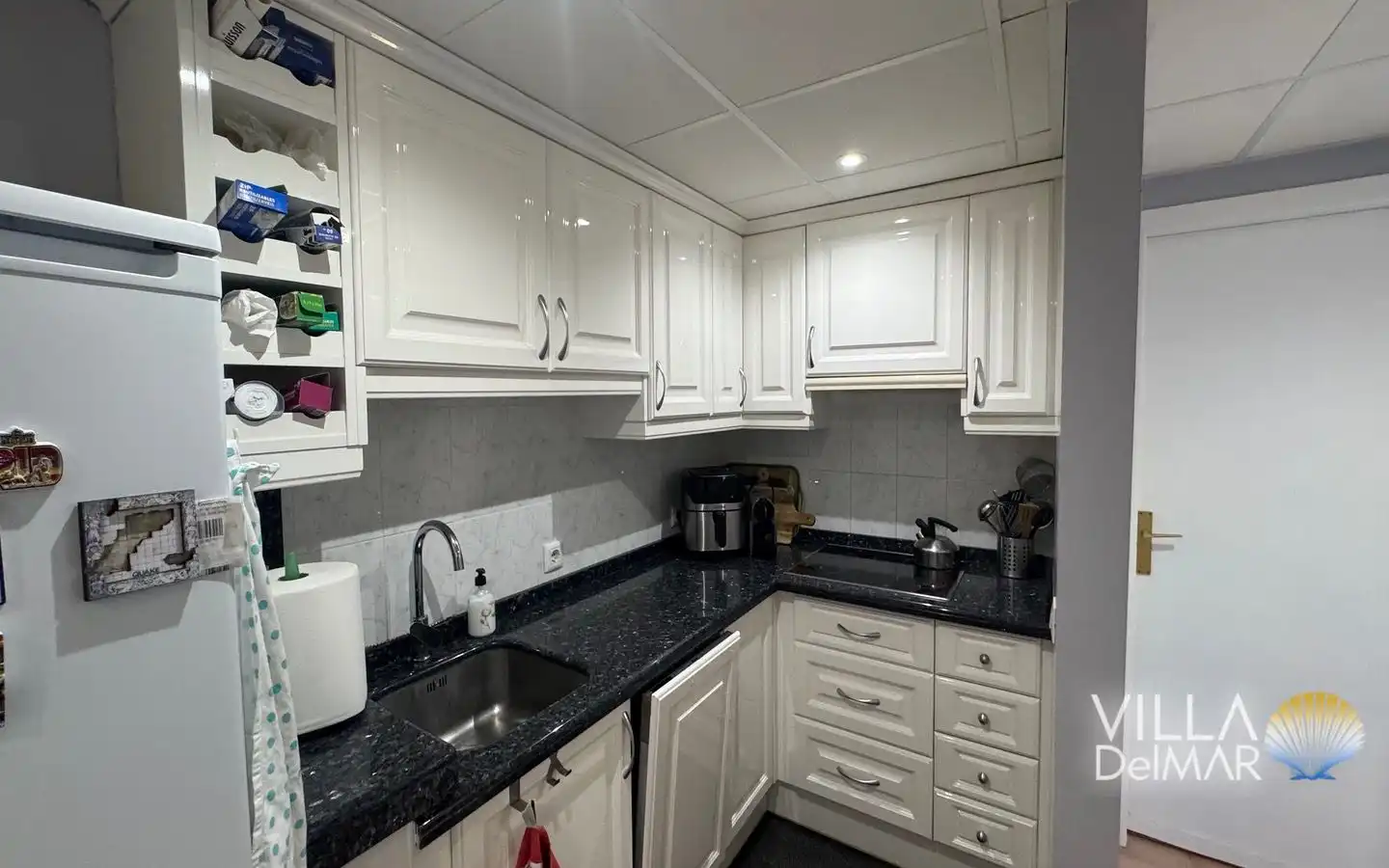 Cuina de Apartament en venda en Calpe / Calp amb Aire condicionat, Calefacció i Terrassa