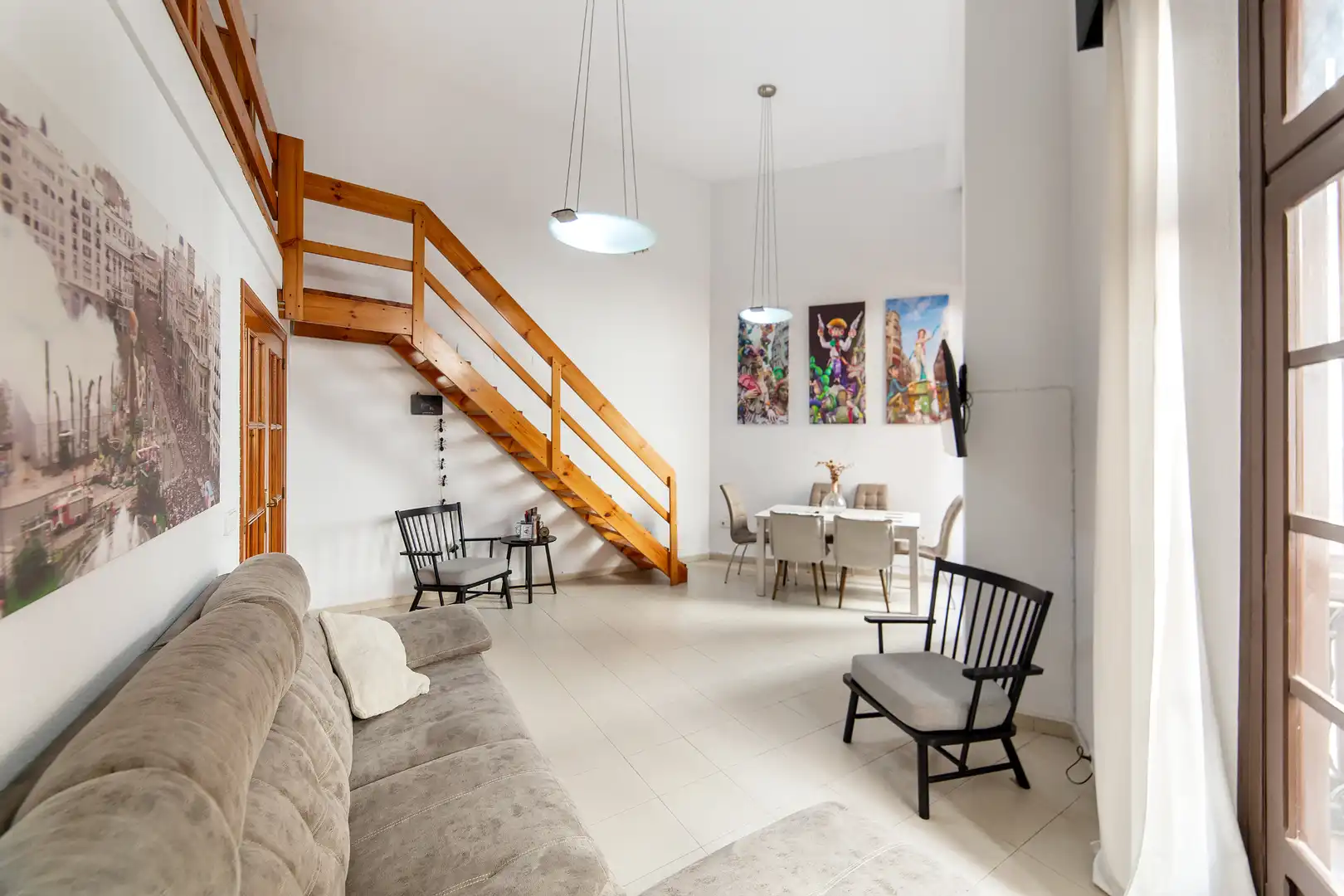 Sala de estar de Piso en venta en Valencia con Aire acondicionado, Calefacción y Parquet