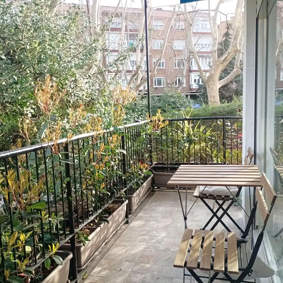 Terrasse von Wohnung zur Miete in Madrid mit Klimaanlage, Heizung und Terrasse