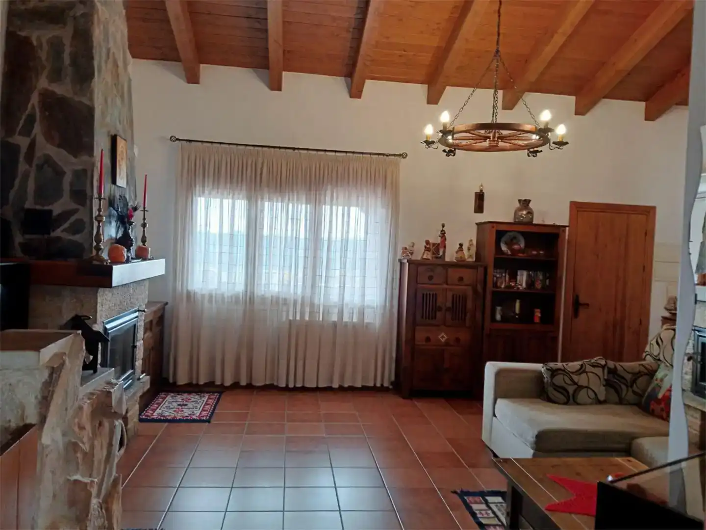 Sala de estar de Piso en venta en Castellote con Aire acondicionado, Jardín privado y Amueblado