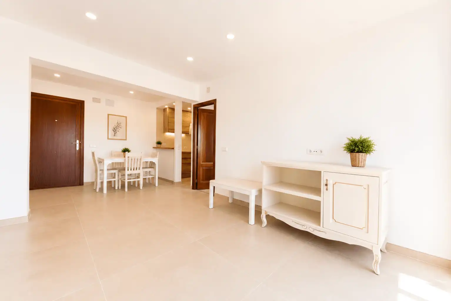 Living room of Apartments for rent in Manacor  with Air Conditioner and Balcony