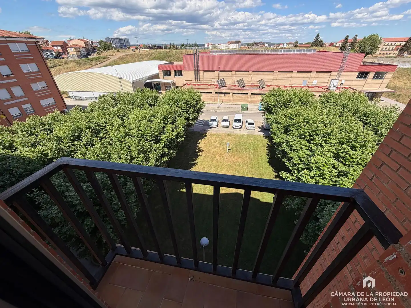 Terrasse von Wohnung zur Miete in León Capital  mit Heizung und Möbliert