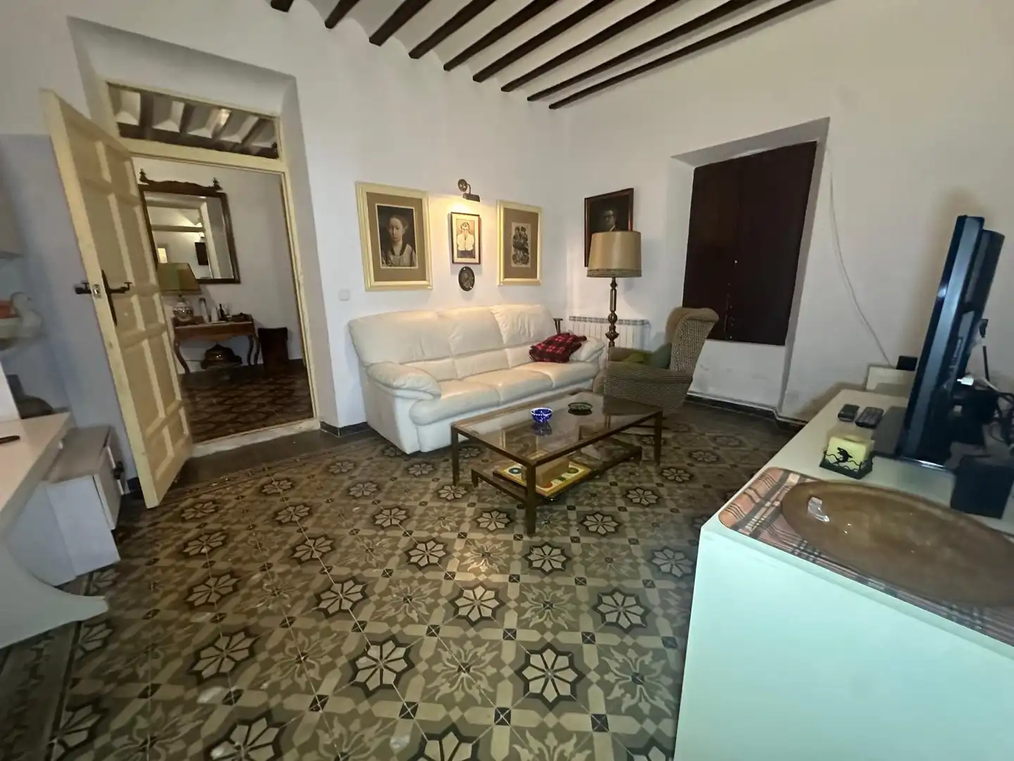 Living room of Houses for sale in Argamasilla de Alba  with Balcony