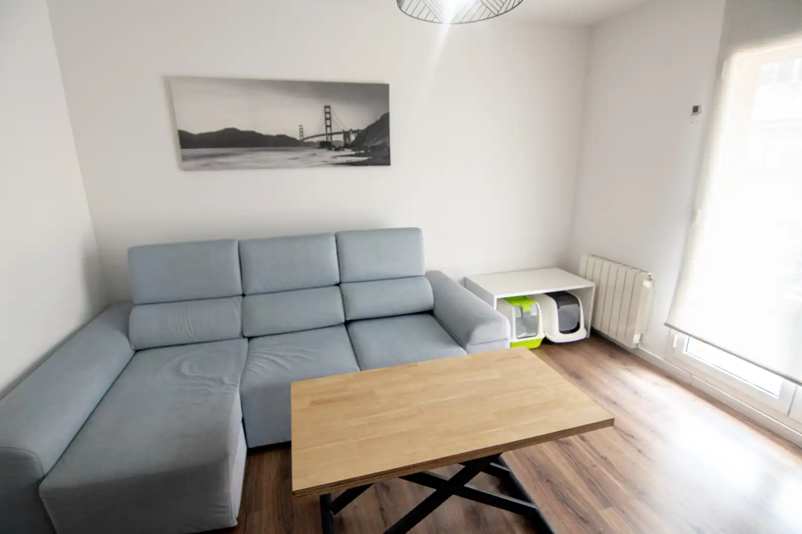 Sala de estar de Ático en venta en Barcelona con Calefacción