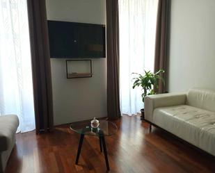 Living room of Flat to rent in  Almería Capital  with Air Conditioner, Furnished and Oven