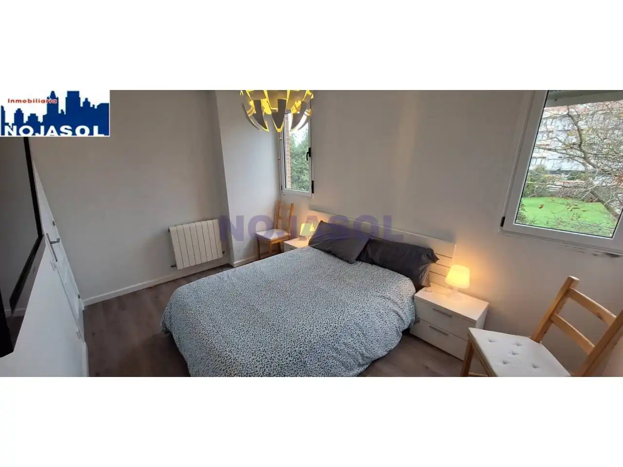 Habitación de Apartamento de alquiler en Noja con Calefacción, Parquet y Terraza