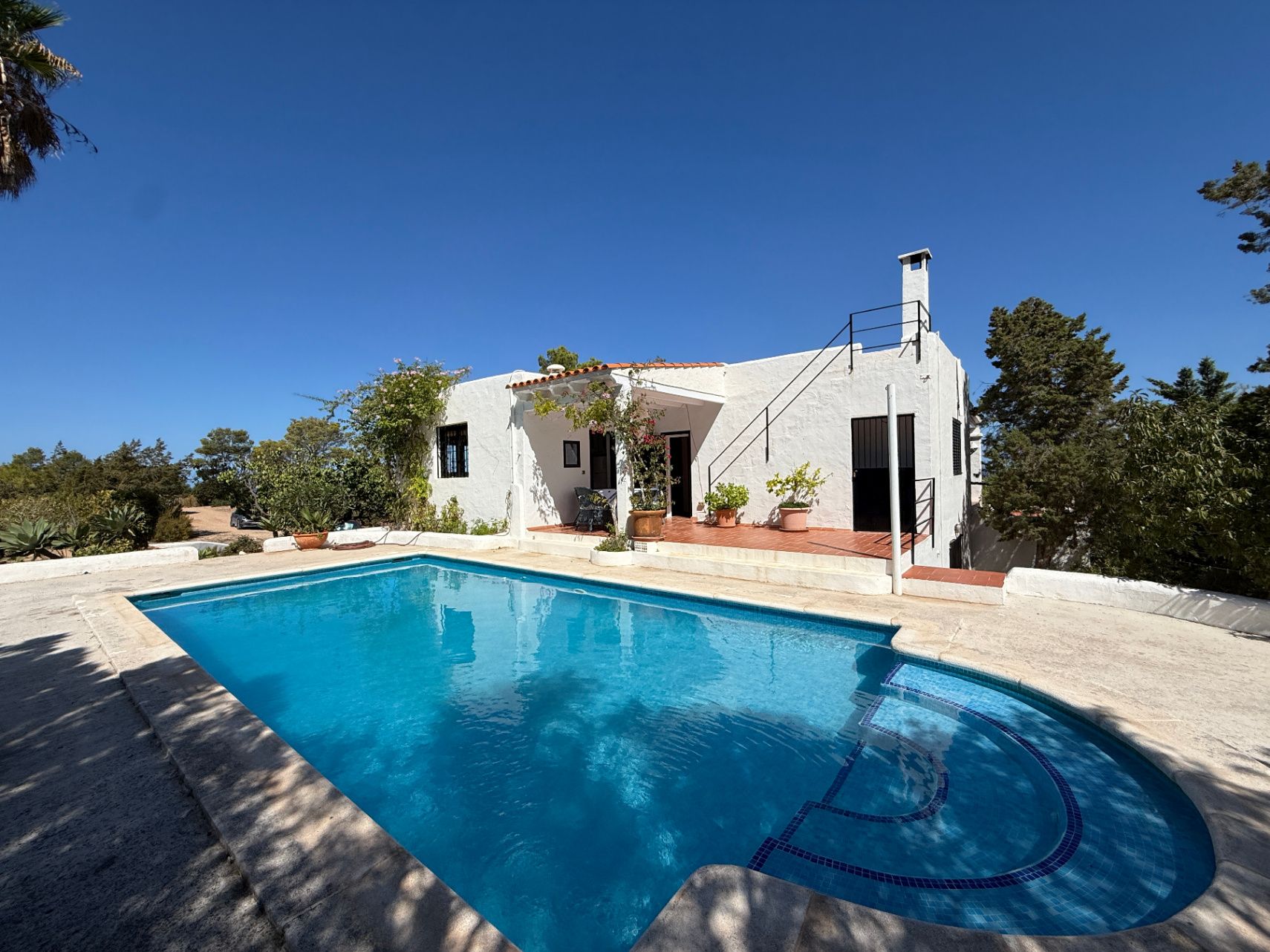 Piscina de Casa o xalet en venda en Sant Joan de Labritja amb Aire condicionat i Calefacció