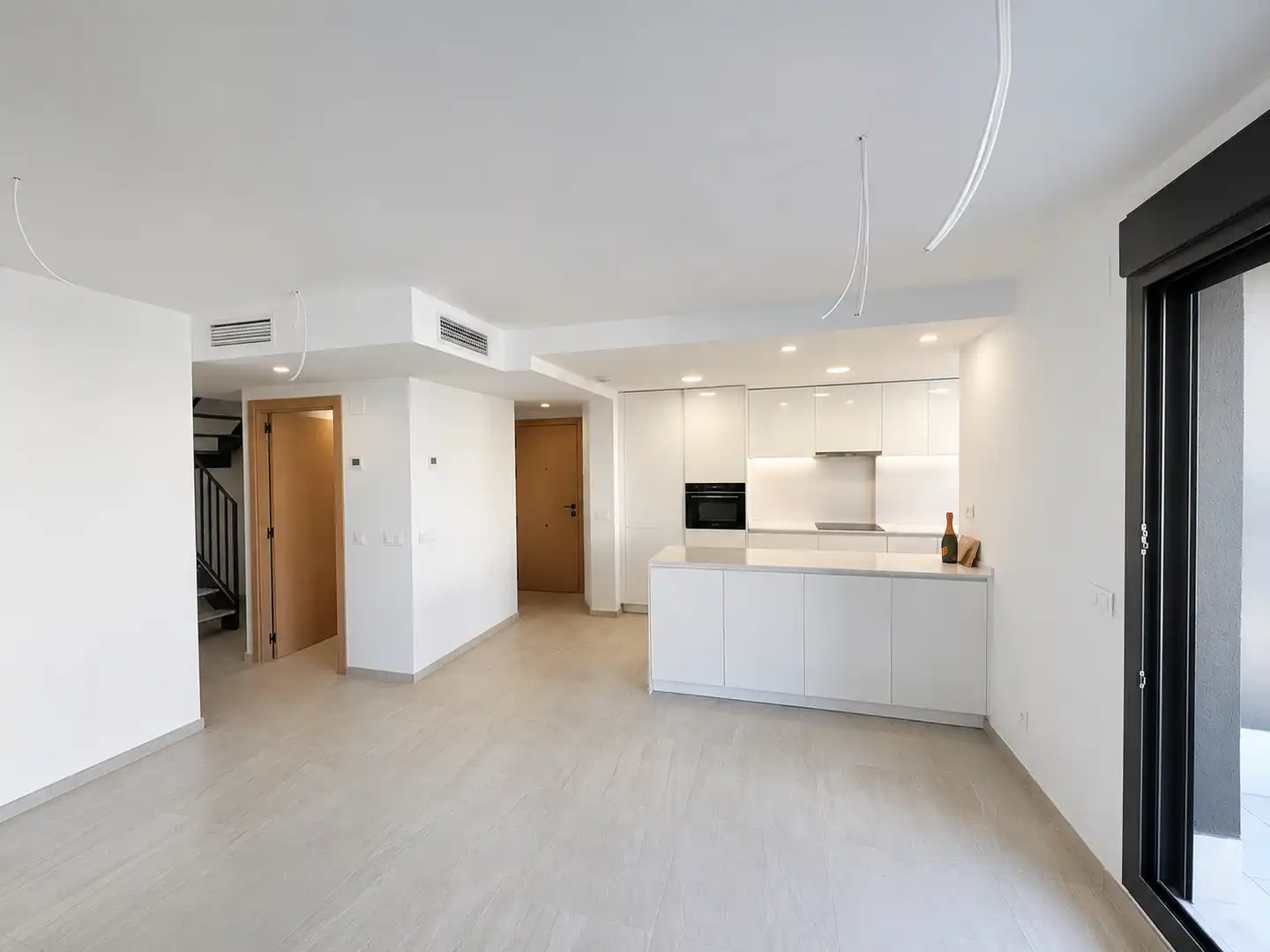 Kitchen of Attic for sale in Alicante / Alacant  with Air Conditioner, Heating and Terrace