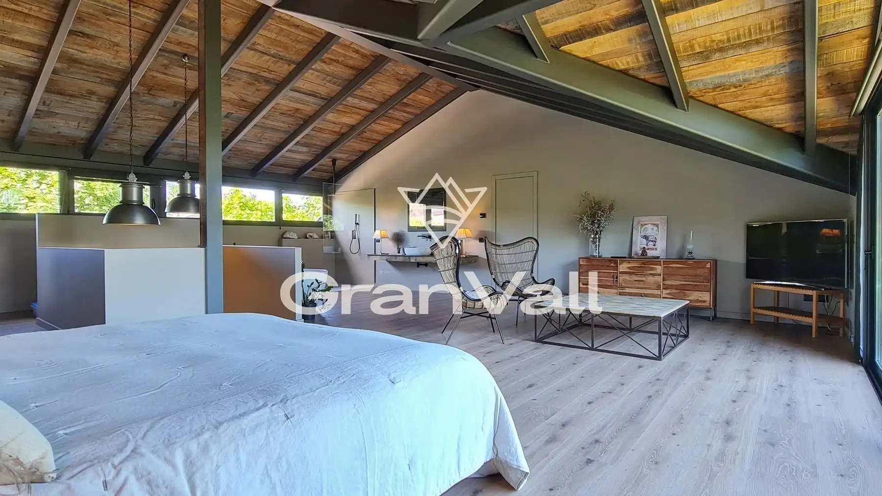 Schlafzimmer von Haus oder Chalet zum Verkauf in Puigcerdà mit Heizung, Privatgarten und Terrasse