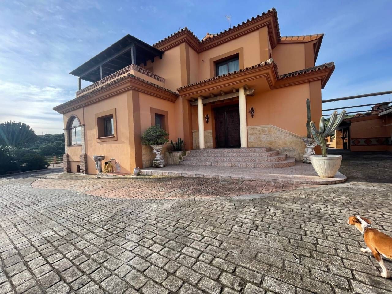 Exterior view of Country house for sale in Estepona  with Air Conditioner, Heating and Private garden