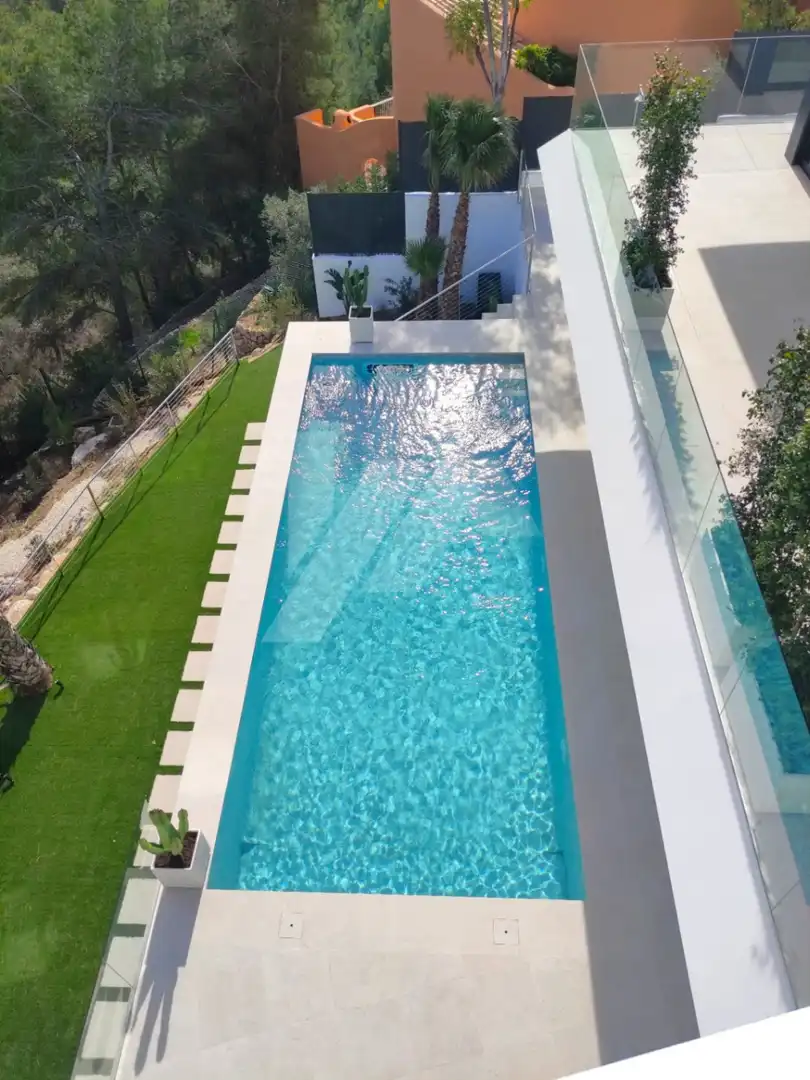 Piscina de Casa o chalet en venta en Altea con Aire acondicionado, Calefacción y Jardín privado