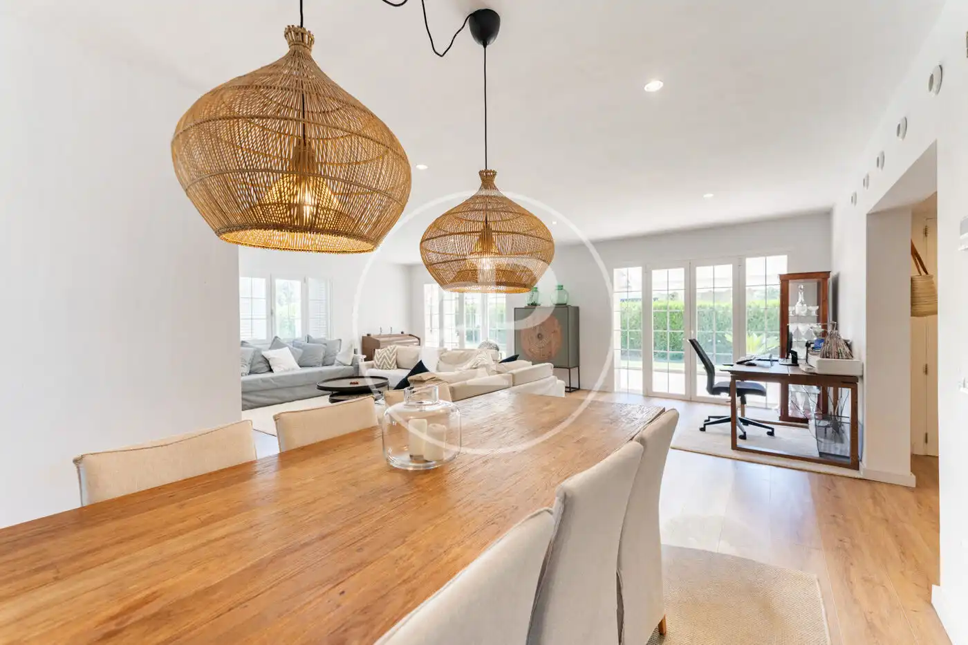 Dining room of Houses for sale in Bunyola  with Air Conditioner, Heating and Private garden