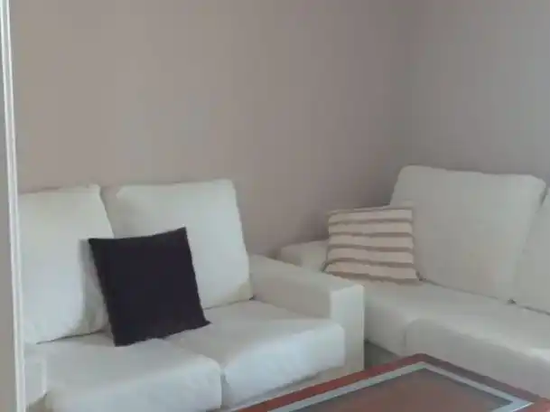 Wohnzimmer von Wohnung zur Miete in Madrid mit Klimaanlage, Möbliert und Balkon