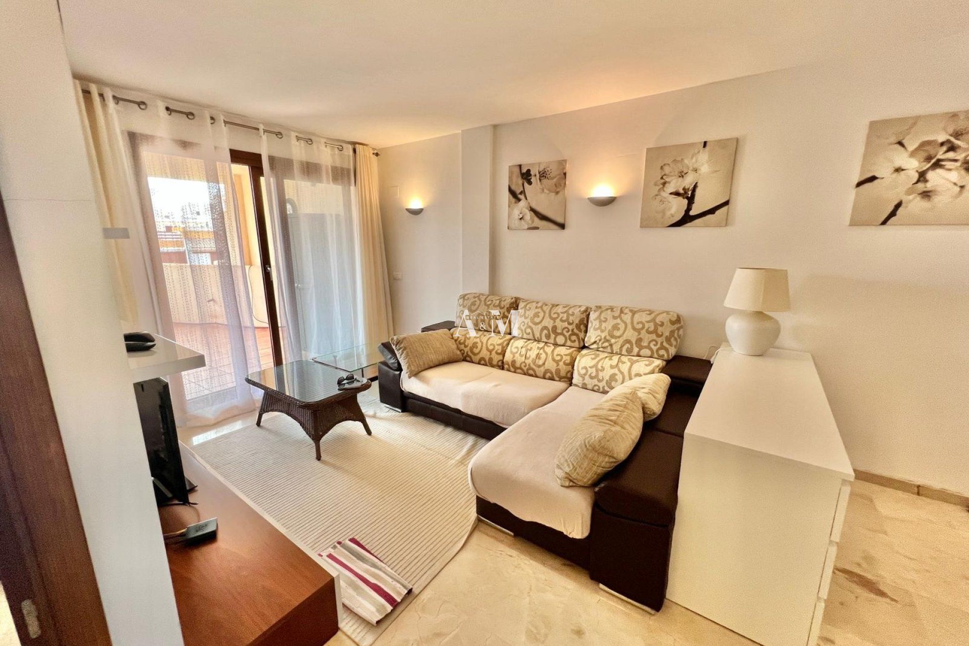 Living room of Flat to rent in Torrevieja  with Air Conditioner, Heating and Terrace